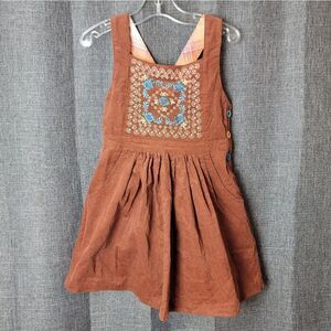NWT- MATILDA JANE Arya Girls Micro Cord Jumper Dress